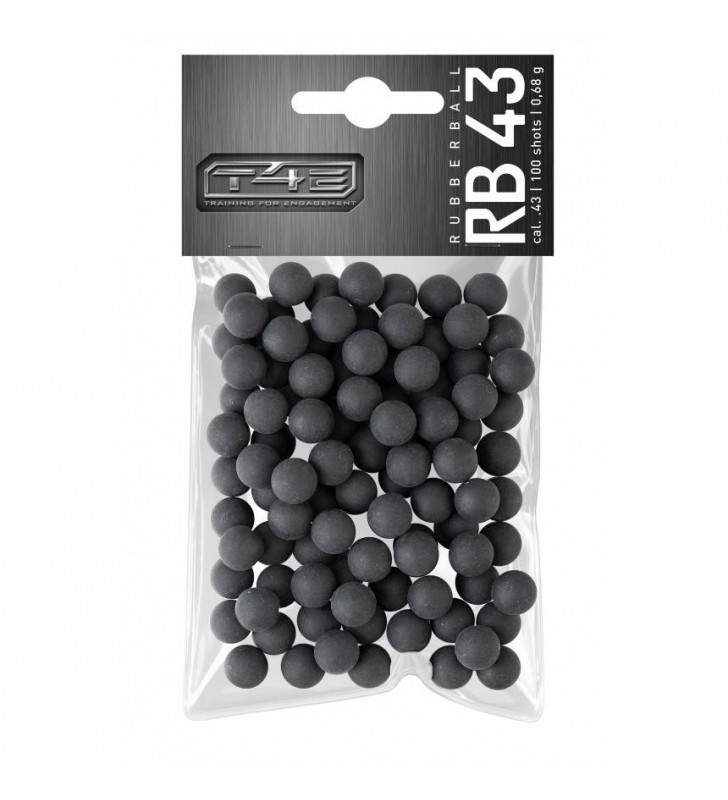 Umarex 100 Billes Caoutchouc Cal.43 /0.68g