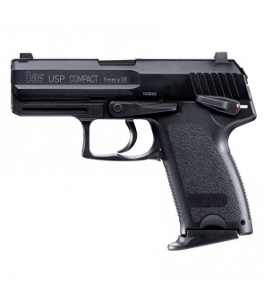 Umarex H&K USP Compact Métal Noir Gas 22BBs 1J