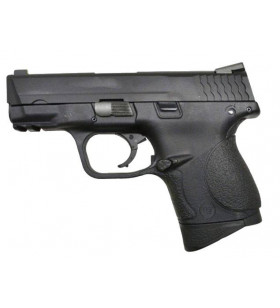 WE M&P40 Compact Noir Gaz Métal 15BBs 1.1J