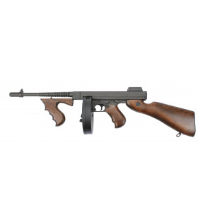 King Arms Thompson M1928 Mosfet Bois / Métal 450BBs 1J