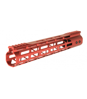 Lancer Tactical Garde Main Aluminium Speed Skeleton M-Lok 12' Rouge