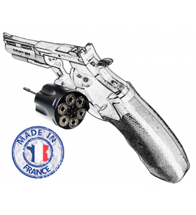 Swiss Arms 6 Douilles Trishot Dan Wesson / Python 6mm