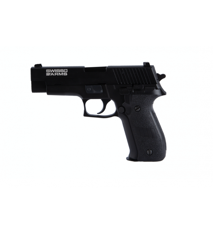 WE SA Navy Pistol P226 Noir Gaz Métal 24BBs 0.9J