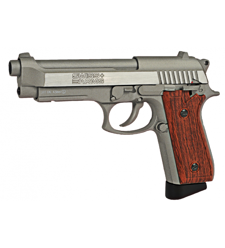 Swiss Arms SA P92 Co2 Silver 4.5mm 18BBs 1.6J