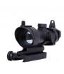 Aim-O Type ACOG 1X32 Red Dot Noir Rét: Rouge/Vert