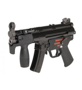 WE MP5K Apache GBBR Blowback Noir Acier 30BBs 0.9J