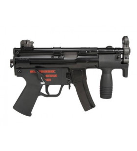 WE MP5K Apache GBBR Blowback Noir Acier 30BBs 0.9J