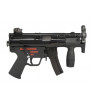 WE MP5K Apache GBBR Blowback Noir Acier 30BBs 0.9J