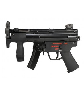 WE MP5K Apache GBBR Blowback Noir Acier 30BBs 0.9J