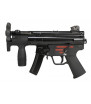 WE MP5K Apache GBBR Blowback Noir Acier 30BBs 0.9J