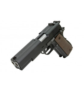 WE 1911 Double Canon Noir Gaz Métal 30BBs