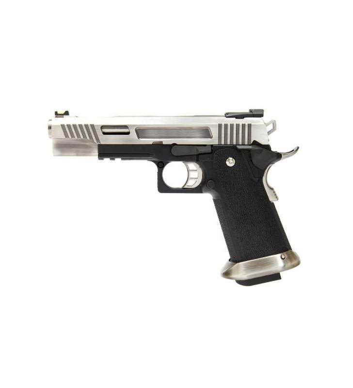 WE Hi-Capa 5.1 T.Rex Silver Gaz 30BBs 1J