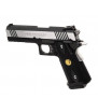 WE Hi-Capa 4.3 OPS Silver Gaz 25Bbs 1J