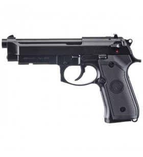 WE M9A1 Noir Semi et Full Auto Gaz 25BBs  1J