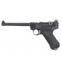 WE P08 Luger Medium Black Gaz Métal 15BBs 1J