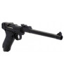 WE P08 Luger Long Black Gaz Métal 15BBs