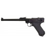 WE P08 Luger Long Black Gaz Métal 15BBs