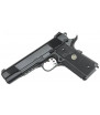 WE 1911 MEU Rail Noir Gaz 15BBs 1J