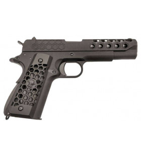 WE 1911 Hex Cut Noir Gen2 Gaz 15BBs 1J