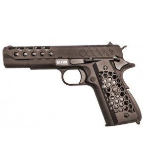 WE 1911 Hex Cut Noir Gen2 Gaz 15BBs 1J