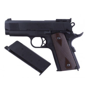 WE 1911 Mini Gen.2 Black Gaz Métal 15BBs