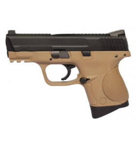 WE M&P Court 3.8" Tan Gaz 2 Chargeurs 1J