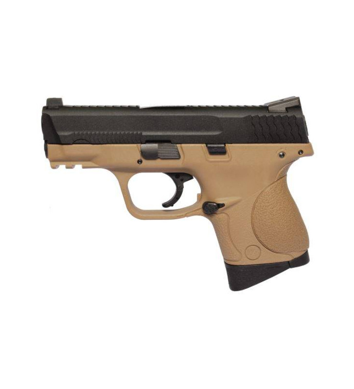 WE M&P Court 3.8" Tan Gaz 2 Chargeurs 1J