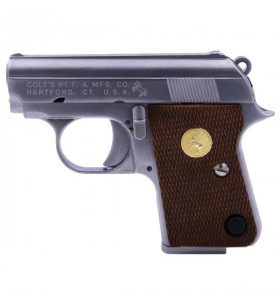 WE Colt 25 Junior Silver Gaz Métal 7BBs 0.5J