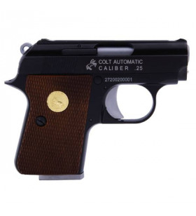 WE Colt 25 Junior Noir Gaz Métal 7BBs 0.5J