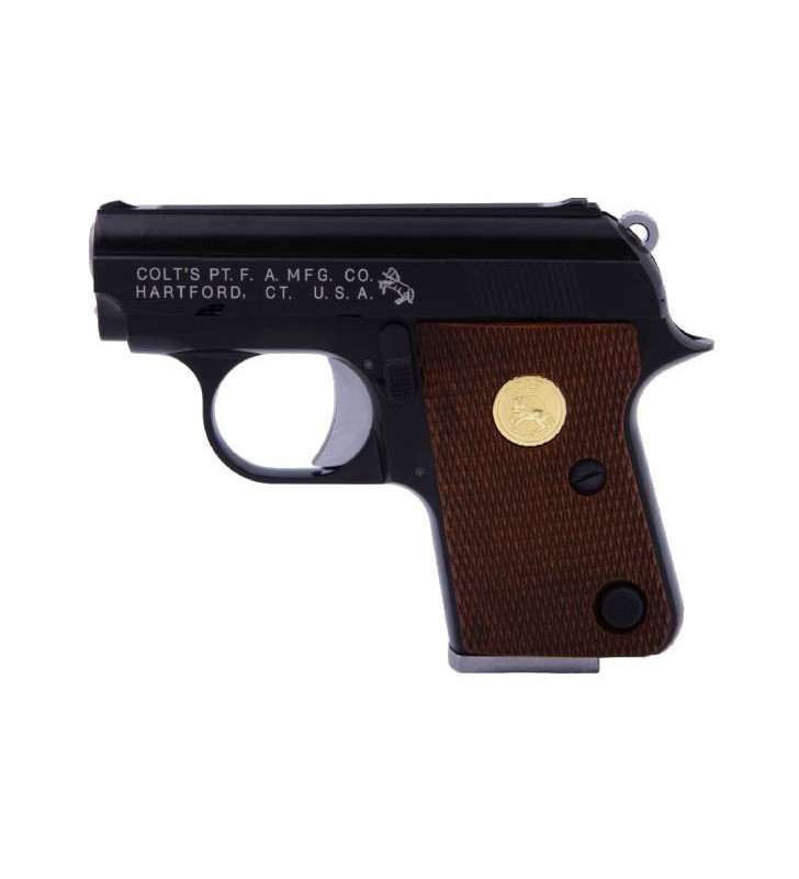 WE Colt 25 Junior Noir Gaz Métal 7BBs 0.5J