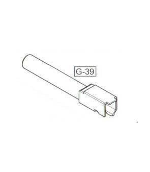 WE Outer Barrel G27 Bk Gaz Métal Part-39