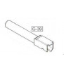 WE Outer Barrel G27 Bk Gaz Métal Part-39