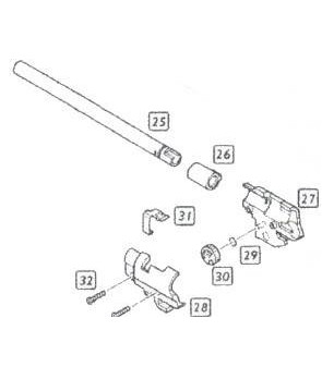 WE Bloc Hop-Up et Canon Int Hi-Capa 5.1 Part:25 a 32