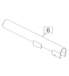 WE Outer Barrel M9/M92 Bk Gaz Métal Part-06