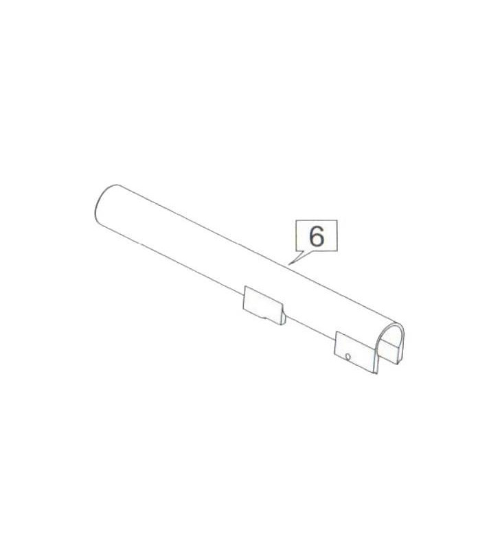 WE Outer Barrel M9/M92 Bk Gaz Métal Part-06