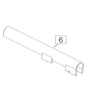 WE Outer Barrel M9/M92 Bk Gaz Métal Part-06