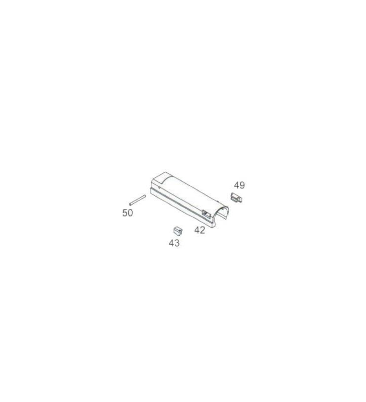 WE Steel Nozzle Guide M14 GBBR Open Bolt N°43/49