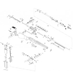 WE Détente / Trigger M14 GBBR