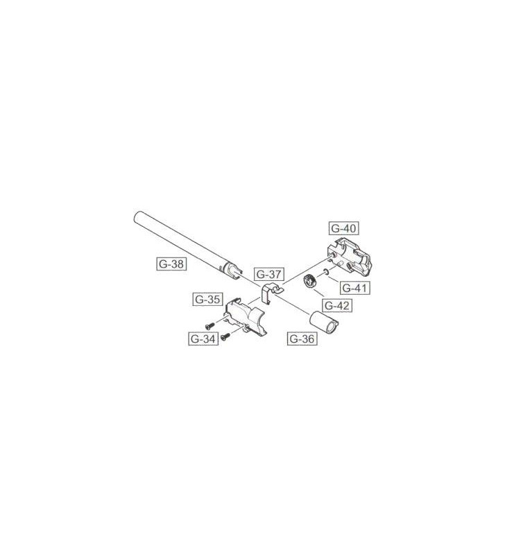 WE Bloc Hop-Up et Canon Int Glock 19 Part:G-34 a G-40