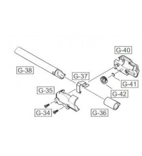 WE Bloc Hop-Up et Canon Int Glock 27 Part:G-34 a G-40