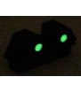 WE Rear Sight Glock Phosphorescent Part-46