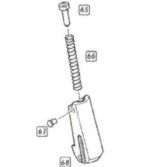 WE Set Spring Housing Hi-Capa Marui / KJW / WE