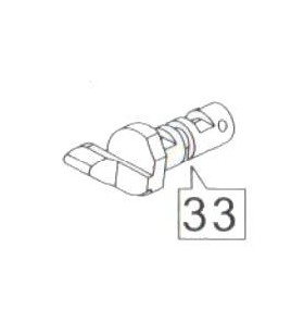 WE Selecteur de Tir M9 Bk Métal Part-33