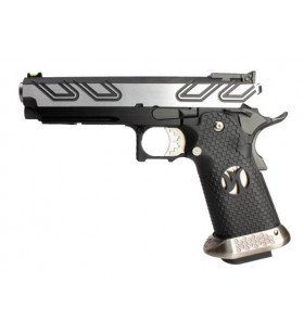 AW Custom Hi-Capa HX2301 IPSC Silver 30BBs 1J