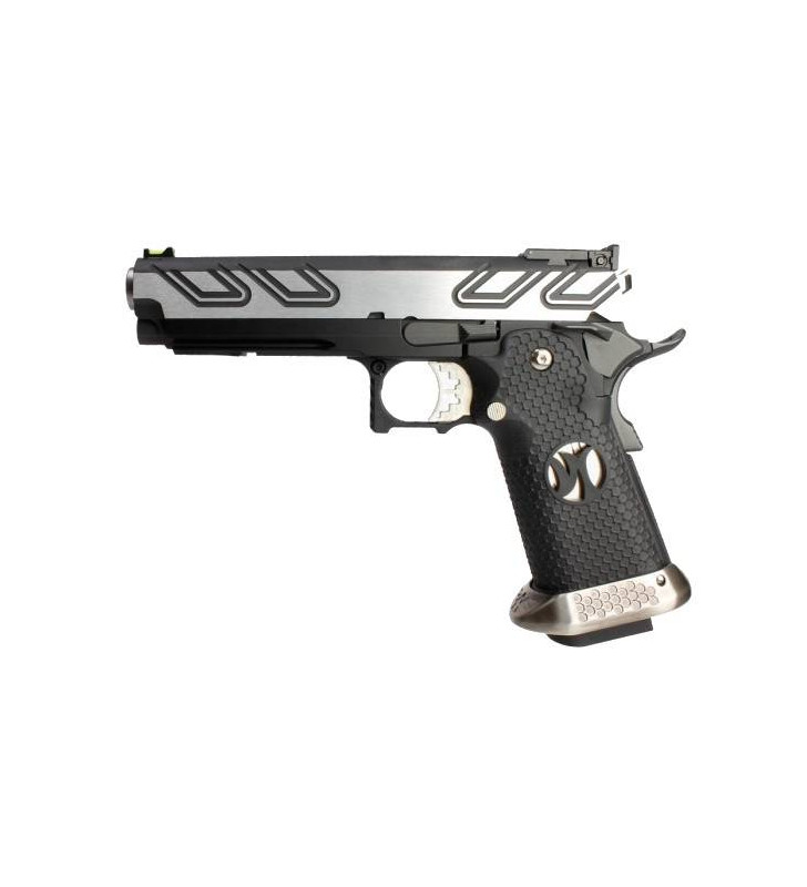 AW Custom Hi-Capa HX2301 IPSC Silver 30BBs 1J