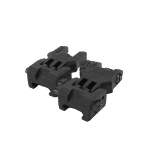 FMA Front & Rear Folding Polymère Battlesight Gen.3 Bk