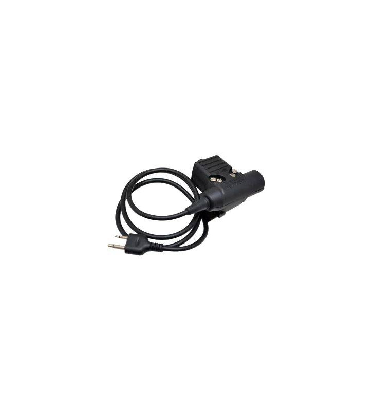 Emerson PTT U94 Double Pin ICOM Black