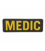 Emerson Patch Medic Noir/Jaune PVC 150x50mm