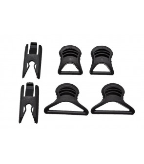 Emerson Fixation Lunette Montage Rail sur Casque Noir