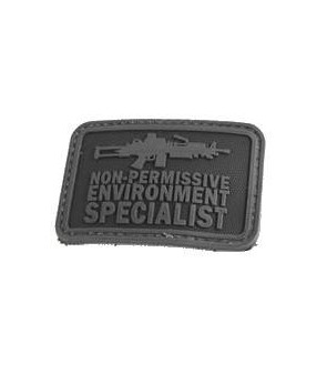 Emerson Patch 3D M249 Black